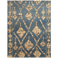 Handmade Herat Oriental Indo Hand Knotted Tribal Moroccan Wool Rug 8 X 10 8 X 10