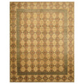 Handmade Herat Oriental Indo Hand Knotted Wool Silk Tibetan Rug 83 X 103