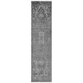 Handmade Herat Oriental Indo Hand Loomed Distressed Silk Rug 26 X 10 26 X 10