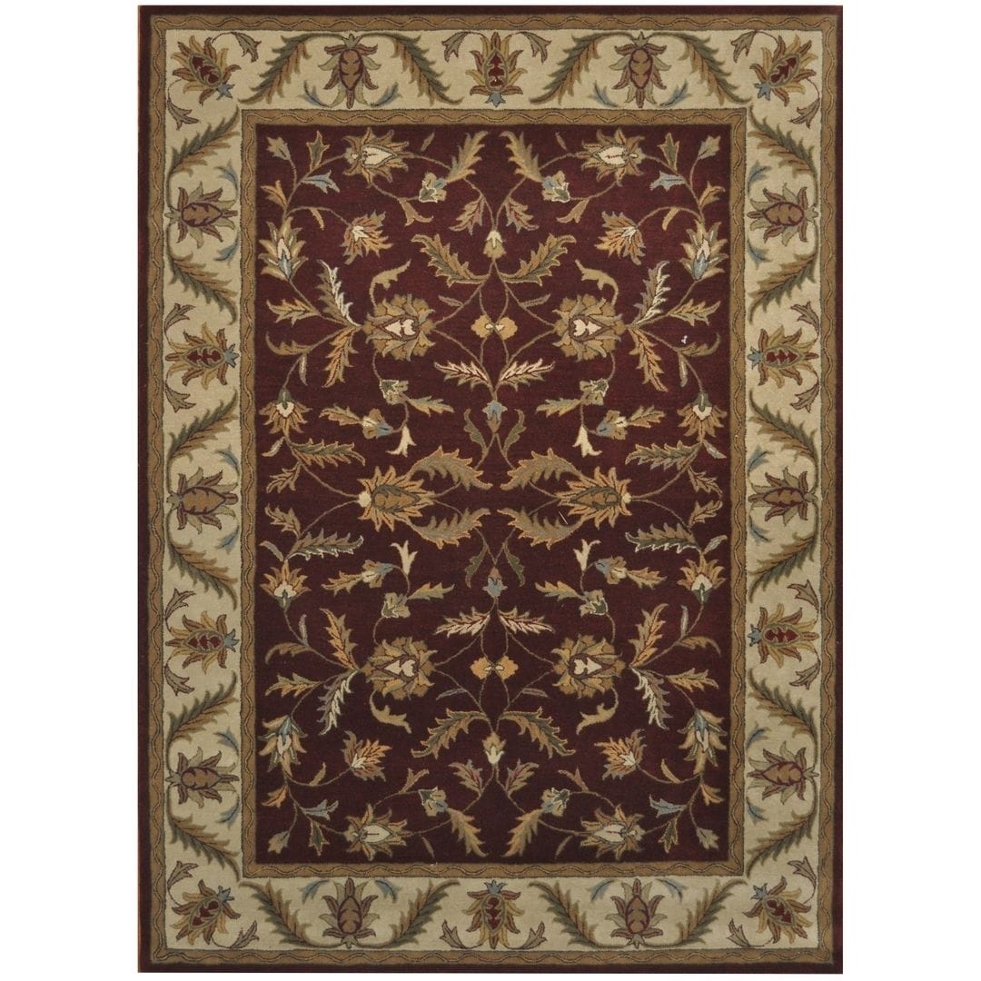Handmade Herat Oriental Indo Hand Tufted Tabriz Wool Rug 8 X 11 8 X 11
