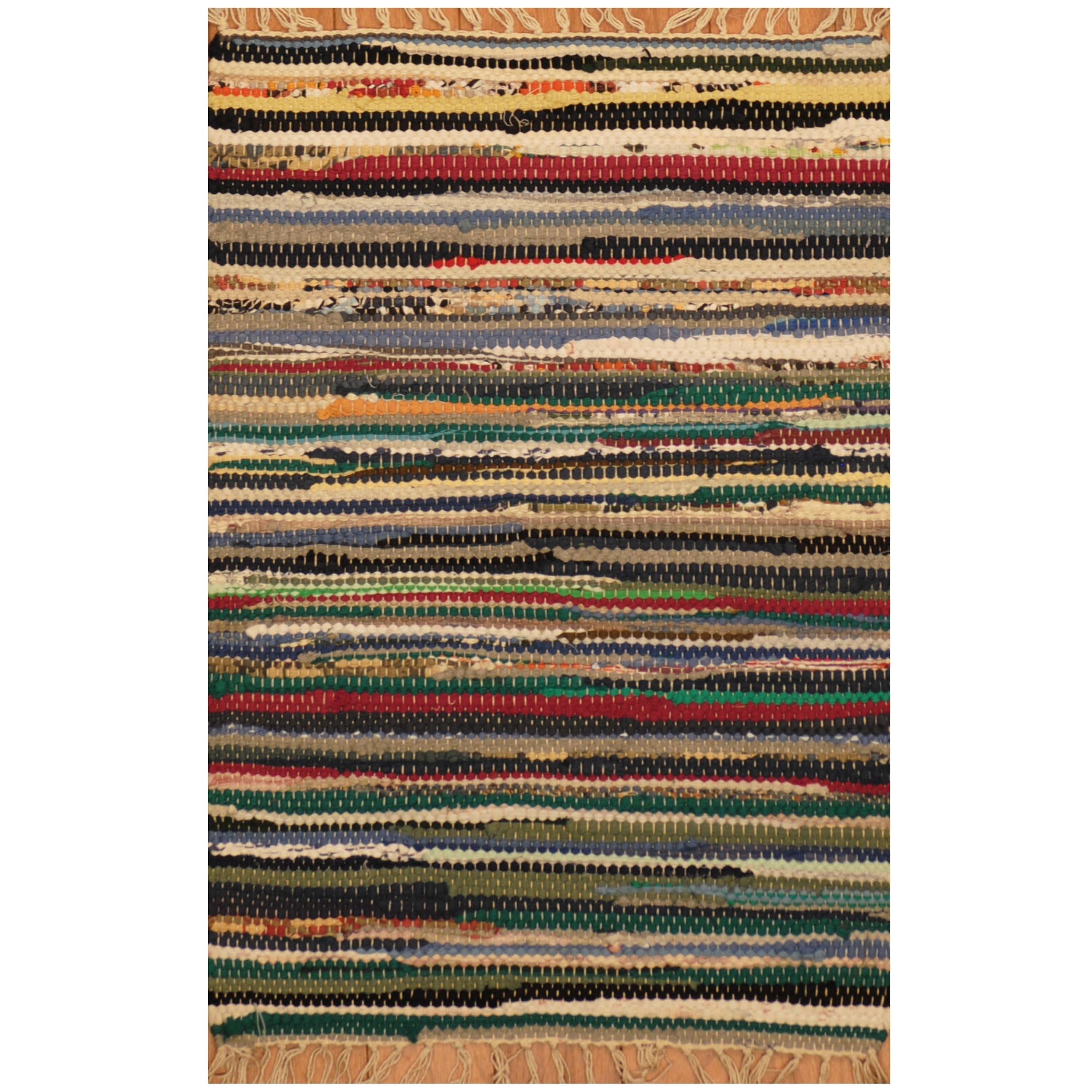 Handmade Herat Oriental Indo Hand Woven Wool Kilim 15 X 2 15 X 2