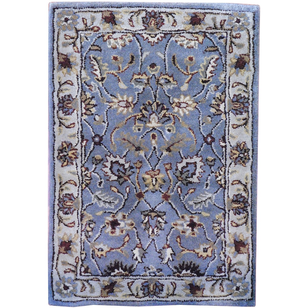 Handmade Herat Oriental Indo Wool Rug India 2 X 3
