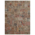 Handmade Herat Oriental Pak Persian Hand Knotted Patchwork Wool Rug 810 X 1110