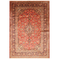 Handmade Herat Oriental Persian Hand Knotted Kashan Wool Rug 87 X 12