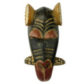 Handmade Hungry Monkey African Wood Mask Ghana