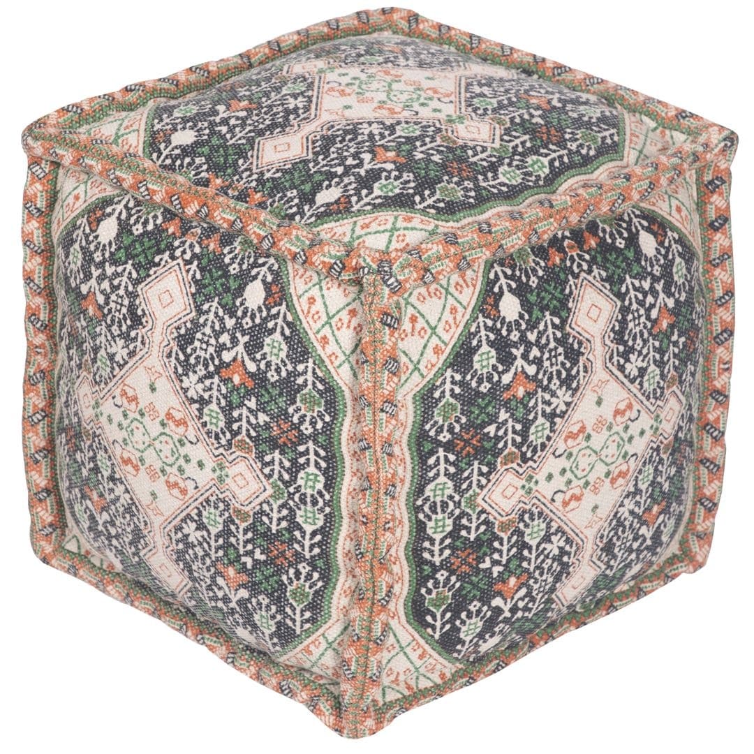 Handmade Indo Cotton Pouf
