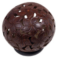 Handmade Jepun Haven Coconut Shell Sculpture Indonesia 25 X 24 X 23