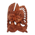 Handmade Kecak Janger Wood Wall Sculpture Indonesia