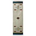 Handmade Kites Wool Runner India Big