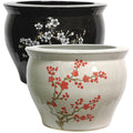 Handmade Large Blossom Fish Bowl China
