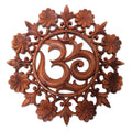 Handmade Lively Om Wood Relief Panel Indonesia