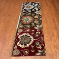 Handmade Herat Oriental Indo Mahal Wool Runner India 26 X 8