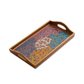 Margarita Joy Reverse Painted Glass Tray