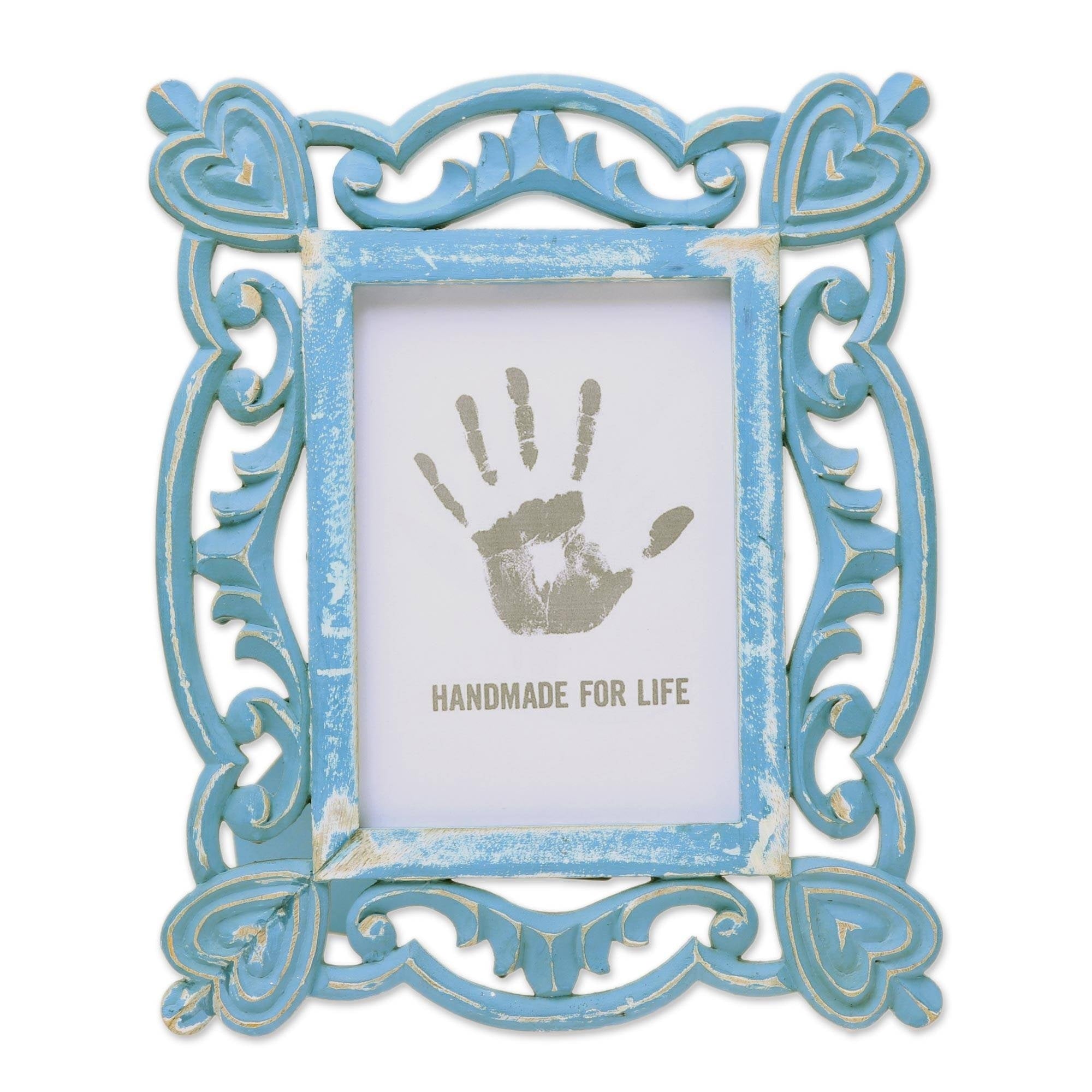 Handmade Memory Keeper Wood Photo Frame 5X7 India