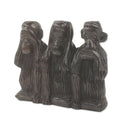 Handmade Monkey Wisdom 4.5 Inches Ebony Sculpture Ghana 17 X 15 X 7