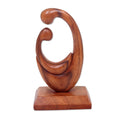 Handmade Mothers Compassion Wood Sculpture Indonesia 38 X 25 X 14