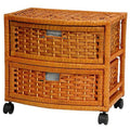 Handmade Natural Fiber 16 Inch Chest Of Drawers China