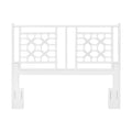 East At Mains Granby Natural Modern Lattice King Headboard