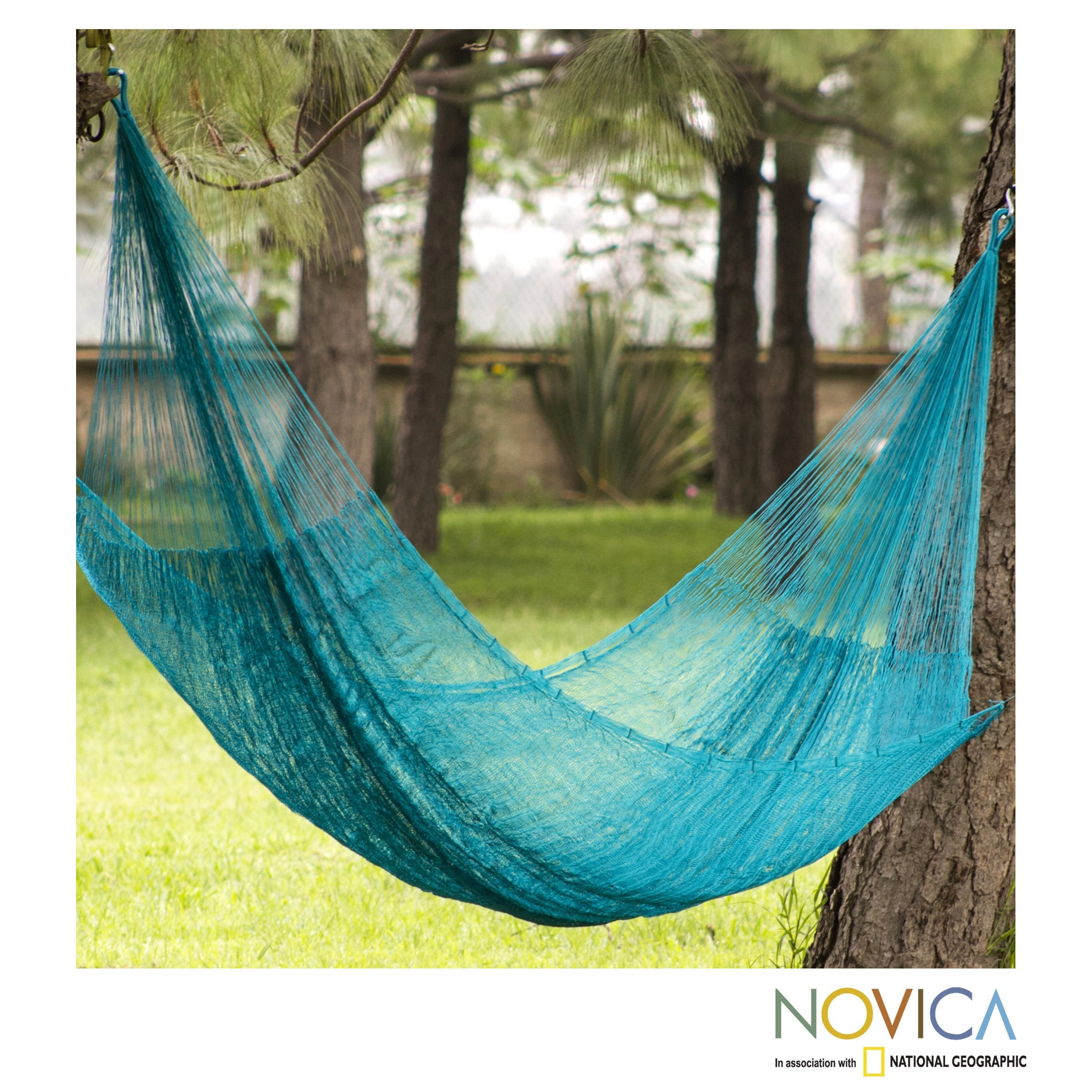 Handmade Nylon Maya Bondi Hammock Double Mexico
