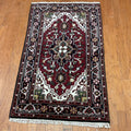 Handmade One Of A Kind Heriz Wool Oriental Rug 3 X 5 3 X 5