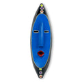 African Wood Mask Osramo Ghana Blue