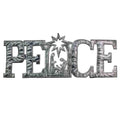 Handmade Peace Metal Art With Nativity Scene 15 X 6 Haiti N A
