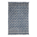 Handmade Paisley Garden Cotton Area Rug India Big