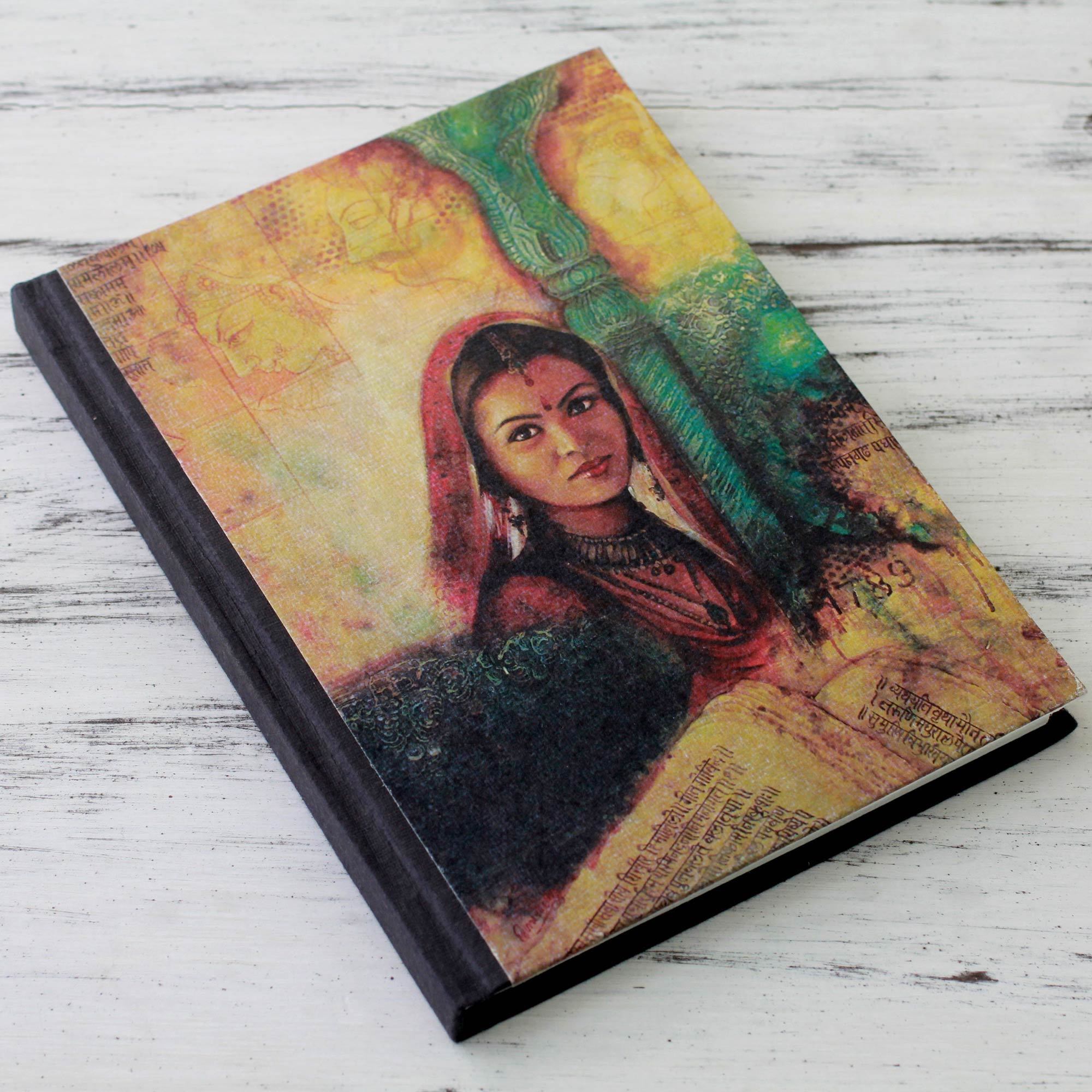 Handmade Paper Mughal Princess Journal India