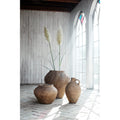 Terracotta Standing Pot Vase 15.75 Brown