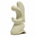 Handmade Praying Angel Soapstone Sculpture