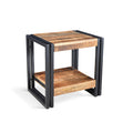 Handmade Timbergirl Handcrafted Reclaimed Wood End Table India 24 H X 16 W X 20 L