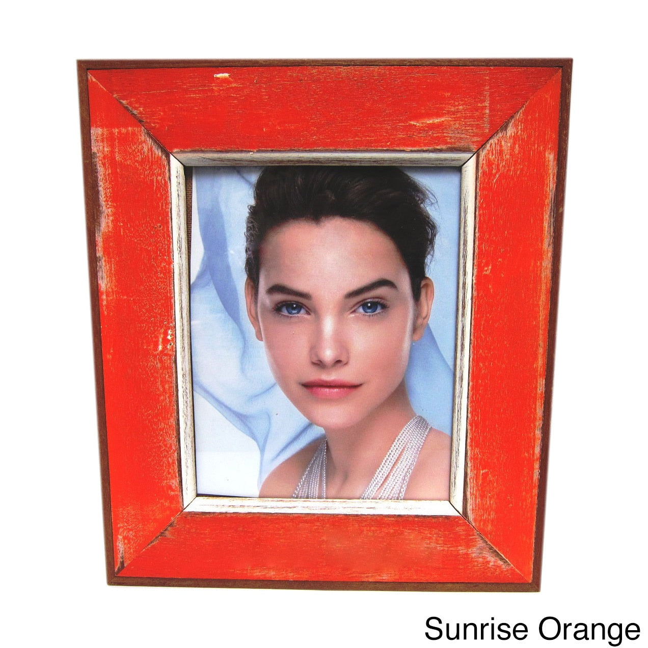 Handmade Recycled Boatwood 8X10 Inch Picture Frame Thailand
