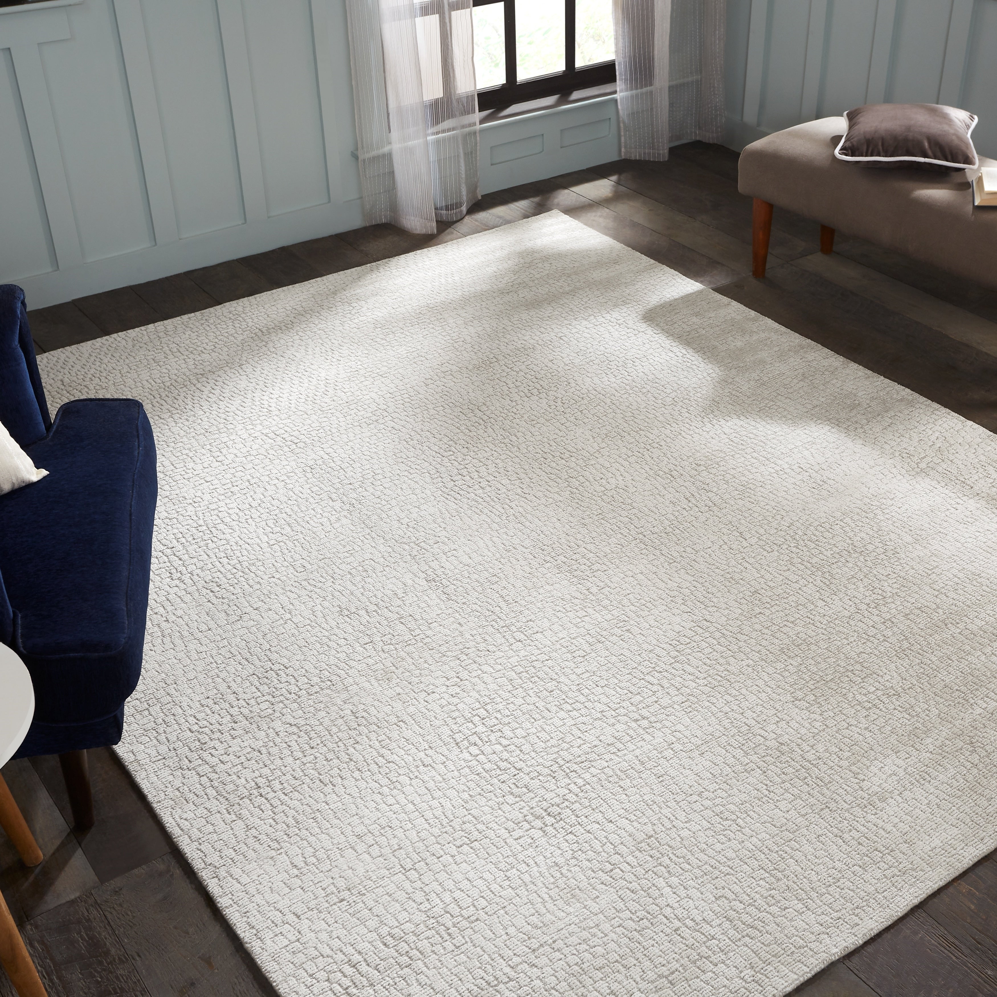 Handmade Renzo Mosaic Area Rug