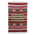 Handmade Rose Energy Wool Rug India Big
