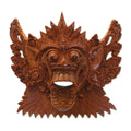 Handmade Royal Demon Wood Mask Indonesia