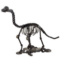Handmade Rustic Brontosaurus Upcycled Auto Part Sculpture Mexico 69 X 38 X 25