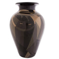 Handmade Sepia Women Ceramic Vase Peru