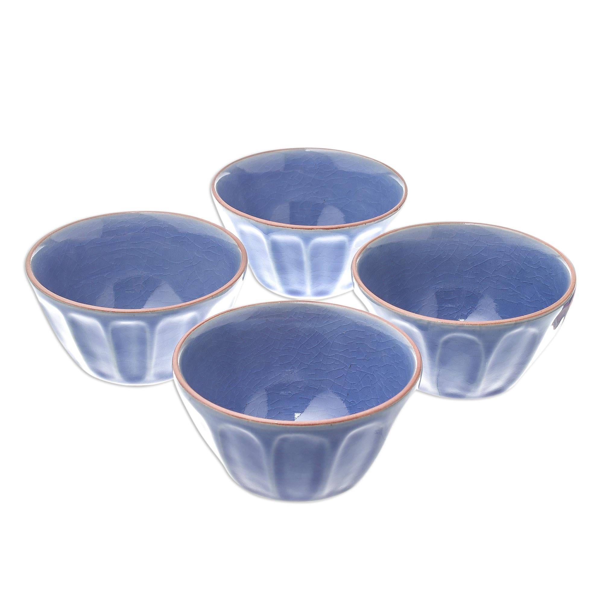 Handmade Simple Thai Ceramic Bowls Thailand