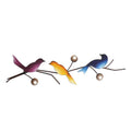 Handmade Singing Trio Steel Wall Sculpture Mexico