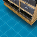 Handmade Solid Color In Blue 8X8In Moroccan Tile
