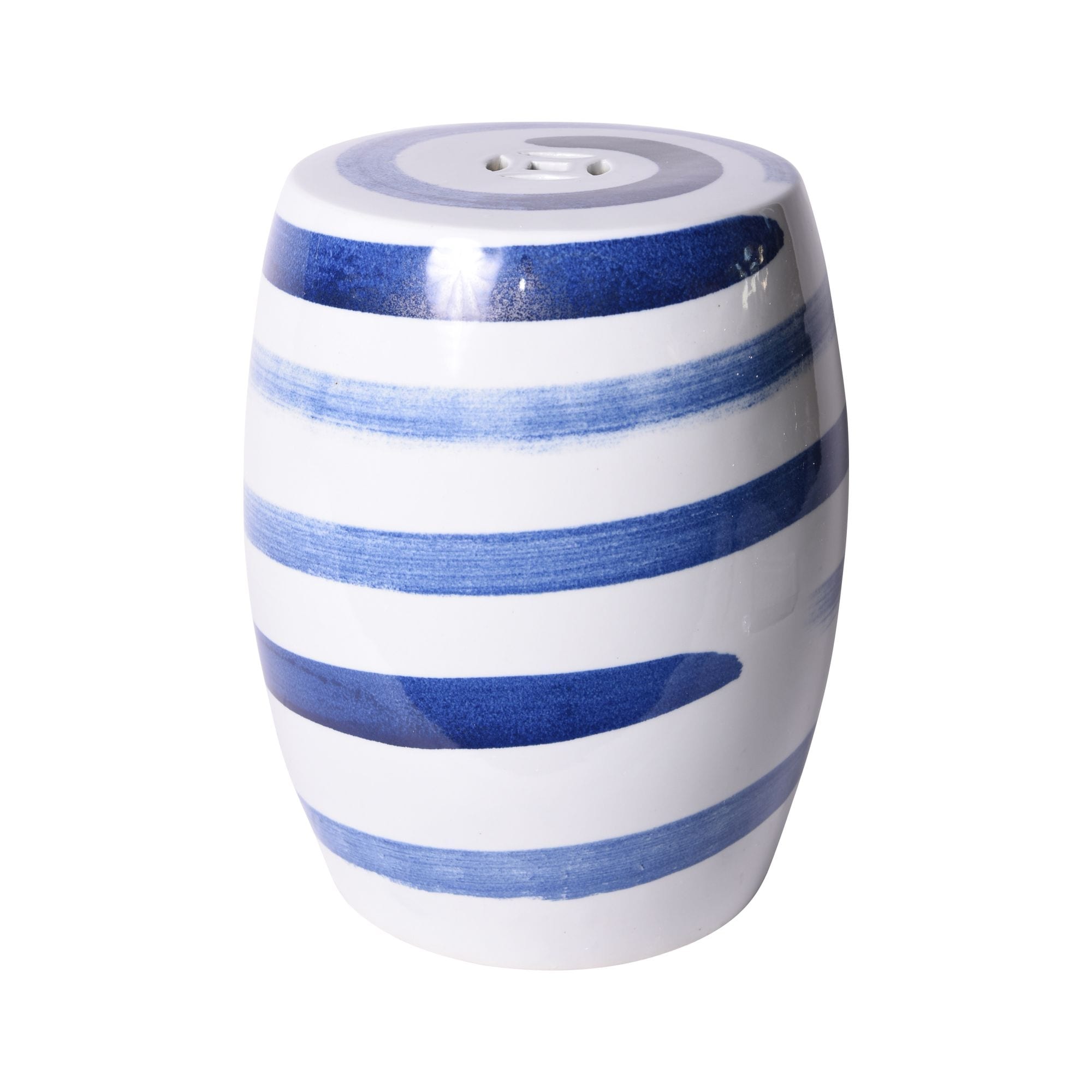 Spin Brushstroke Garden Stool