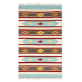 Handmade Starry Diamonds Wool Area Rug India Big