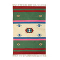 Handmade Starry Garden Wool Area Rug India Big