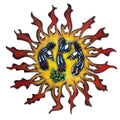 Handmade Steel Sun Dancers Wall Art Mexico
