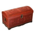 Handmade Sun And Sky Cedar And Leather Chest Peru