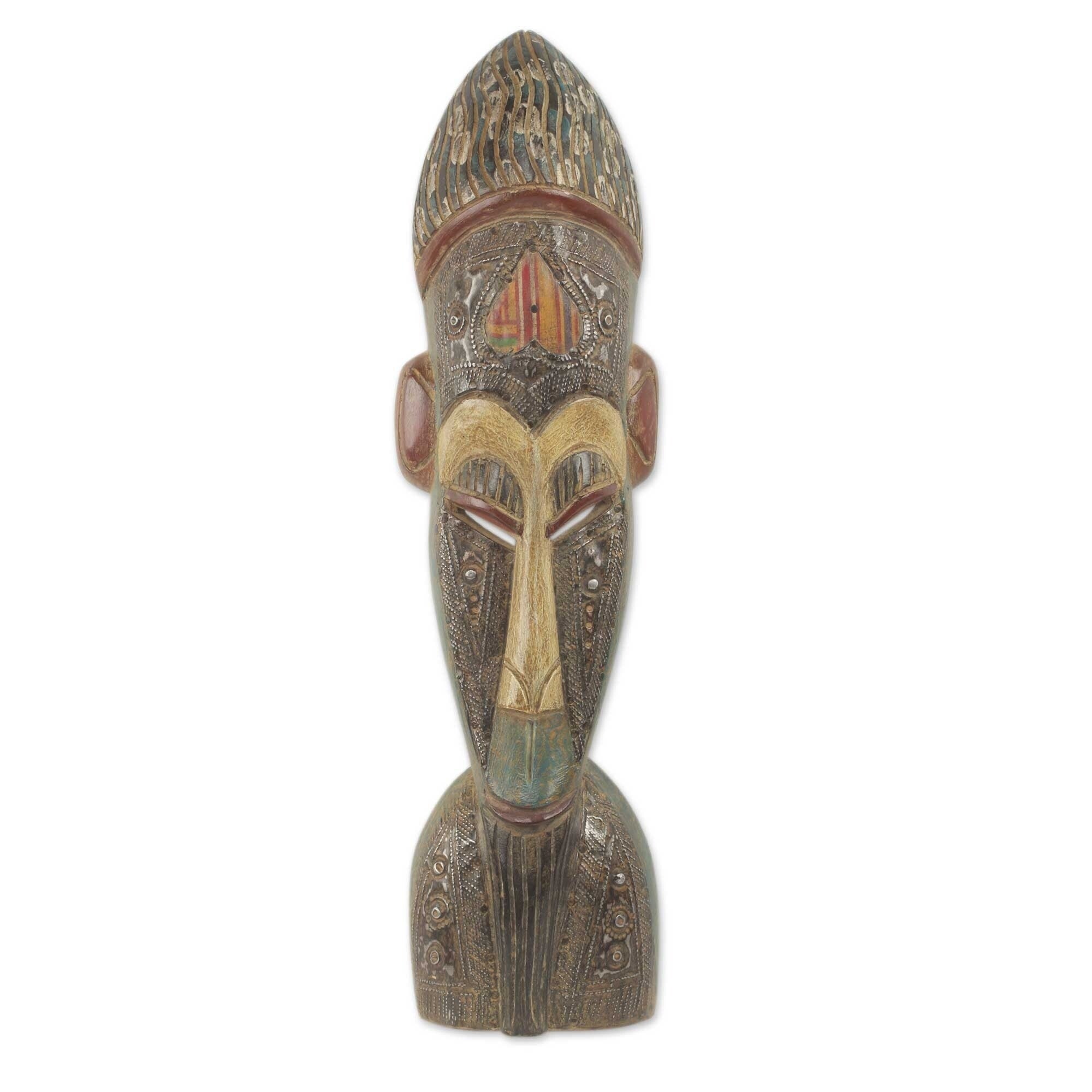 Handmade The Kings Son African Mask Ghana