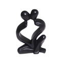 Handmade Timeless Love Wood Sculpture Indonesia 7.75 H X 5.5 W X 1.6 D