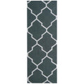 Handmade Herat Oriental Indo Contemporary Design Wool Runner India 26 X 7