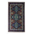 Handmade Valley Of Peace Wool Chain Stitch Rug India Big