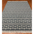 Handmade Herat Oriental Indo Tribal Vegetable Dye Wool Kilim Rug India 56 X 8